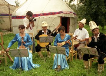 Kyrgyz Musicians in Karakol