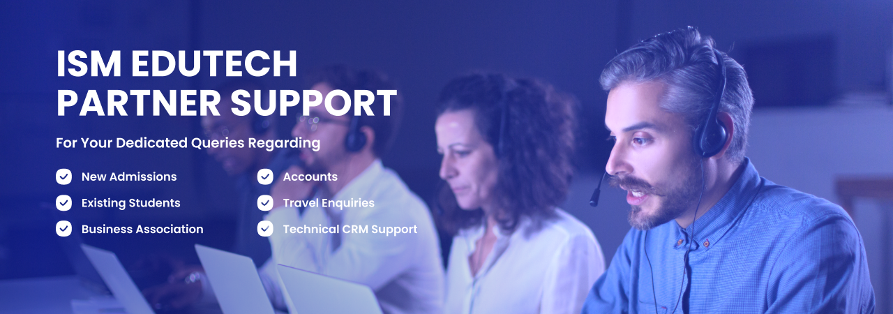 Partner support banner